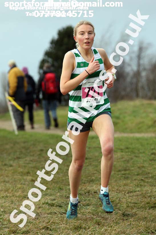 Senior womens North Eastern Cross Country, 2018 Northern Cross Country Champs., Wrekenton, Gateshead. Photo:  David T. Hewitson/Sports for All Pics